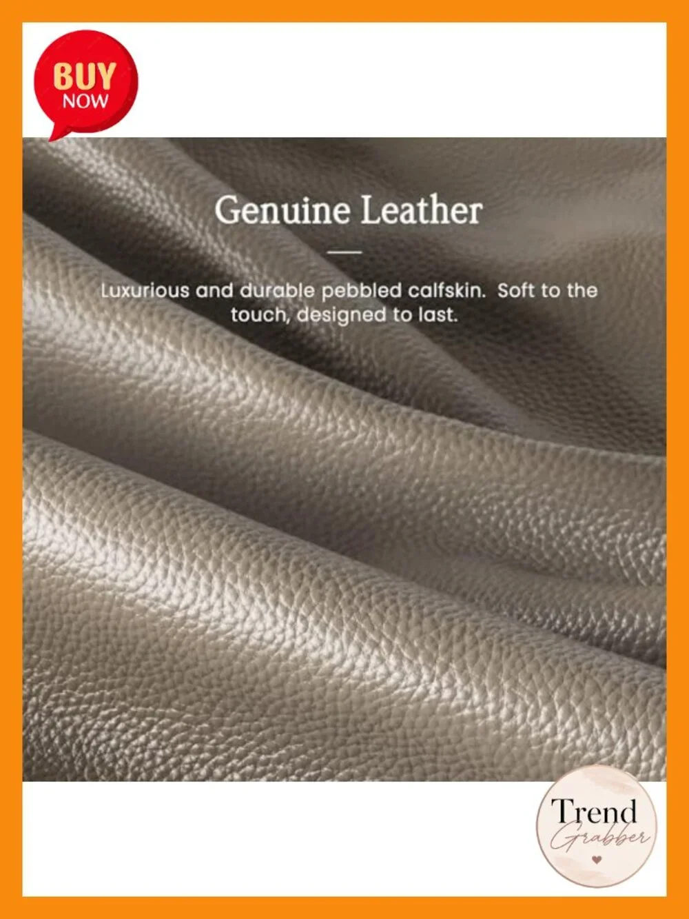 Genuine Leather Slouchy Hobo Bag Lightweight Shoulder Handbag Satchel